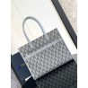 Dior Safari Tote Bag in Grey CD Diamond Canvas 753