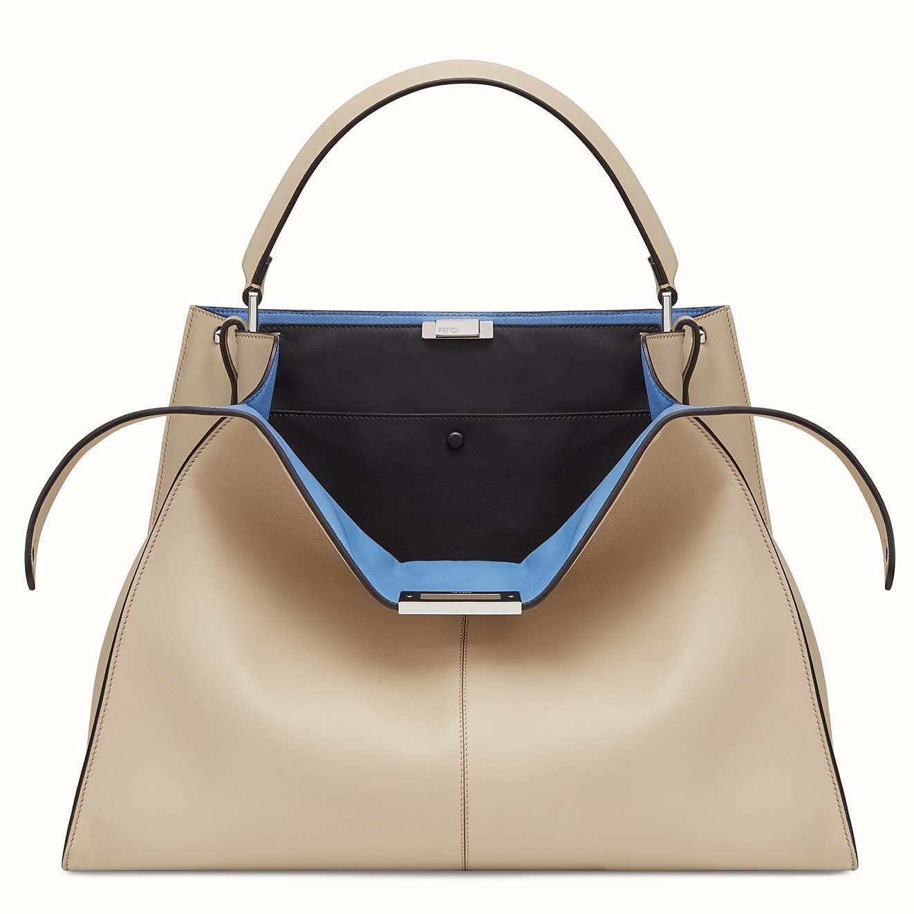 Fendi Beige Peekaboo X Lite Large Bag 644