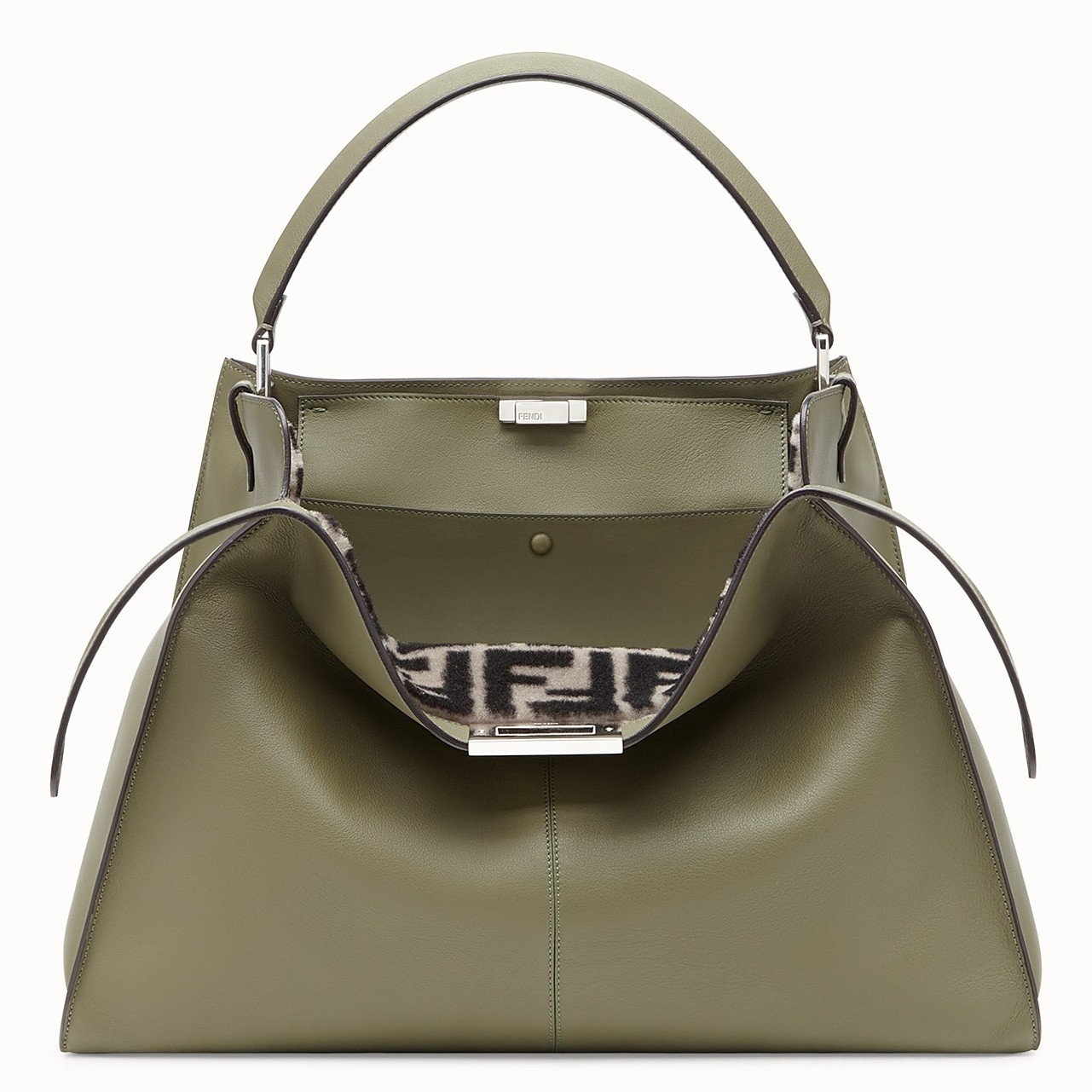 Fendi Green Peekaboo X Lite Large Bag 944