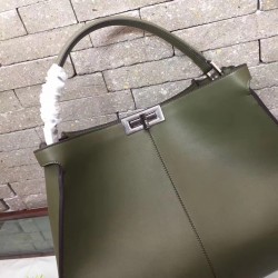 Fendi Green Peekaboo X Lite Large Bag 944