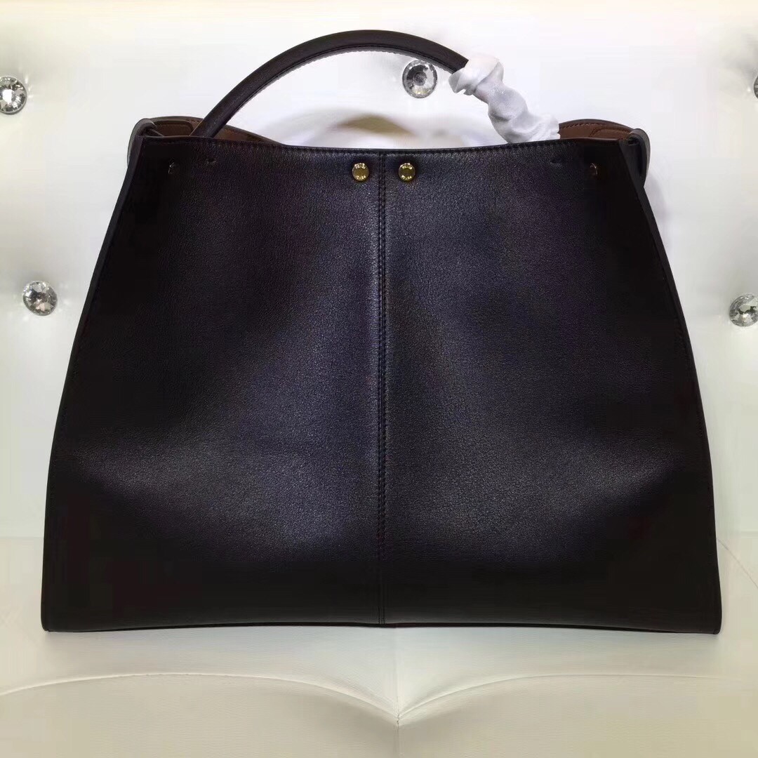 Fendi Black Peekaboo X Lite Large Bag 016