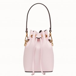 Fendi Mon Tresor Mini Bucket Bag In Pink Calfskin 541