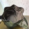 Fendi Small Mon Tresor Bucket Bag In Green Calfskin 774