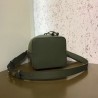 Fendi Small Mon Tresor Bucket Bag In Green Calfskin 774