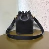 Fendi Small Mon Tresor Bucket Bag In Black Calfskin 810