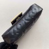 Fendi Black FF Motif Mini Baguette Bag 183