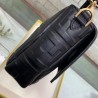 Fendi Black FF Motif Large Baguette Bag 913