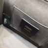 Fendi Small Kan I F Bag In Blue Calfskin 422