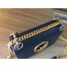 Fendi Small Kan I F Bag In Blue Calfskin 422