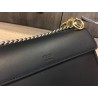 Fendi Small Kan I F Bag In Black Calfskin 442