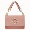 Fendi Kan I F Shoulder Bag In Pink Calfskin 612