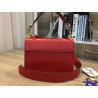 Fendi Kan I F Shoulder Bag In Red Calfskin 627