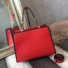 Fendi Small Runaway Bag In Red Calfskin Leather 290