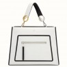 Fendi Small Runaway Bag In White Calfskin Leather 308