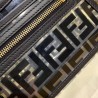 Fendi Black Small PU Runaway Shopper Bag 495