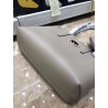 Fendi Grey Leather Logo Shopper Bag 722