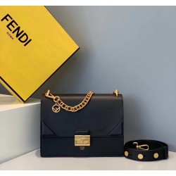 Fendi Kan U Bag In Black Calfskin 519