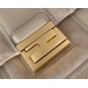 Fendi Kan U Bag In Beige Leather and Suede 128