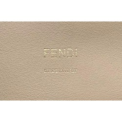 Fendi Kan U Bag In Beige Leather and Suede 128