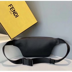 Fendi Diabolic Eyes Belt Bag In Black Calfskin 300