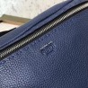 Fendi Belt Bag In Blue Romano Leather 867