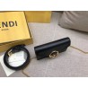 Fendi Kan I F Belt Bag In Black Calfskin 513