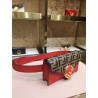 Fendi Red Kan I F Belt Bag With FF Motif 169