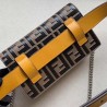 Fendi Yellow Kan I F Belt Bag With FF Motif 363