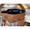 Fendi Mon Tresor Mini Bucket Bag In Multicolour Canvas 723