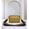 Fendi Baguette Medium Bag In Natural Straw 785