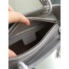 Dior Medium Lady Dior Bag In Grey Lambskin 024