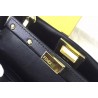 Fendi Peekaboo Mini Bag In Black Nappa Leather 120