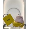 Fendi Peekaboo Mini Bag In Light Pink Nappa Leather 159