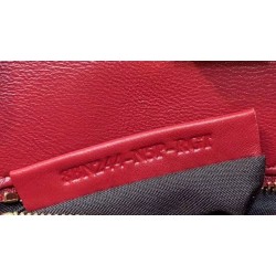 Fendi Peekaboo Mini Bag In Red Nappa Leather 556