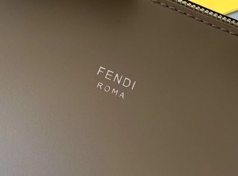 Fendi By The Way Medium Bag In Grey Calfskin 515