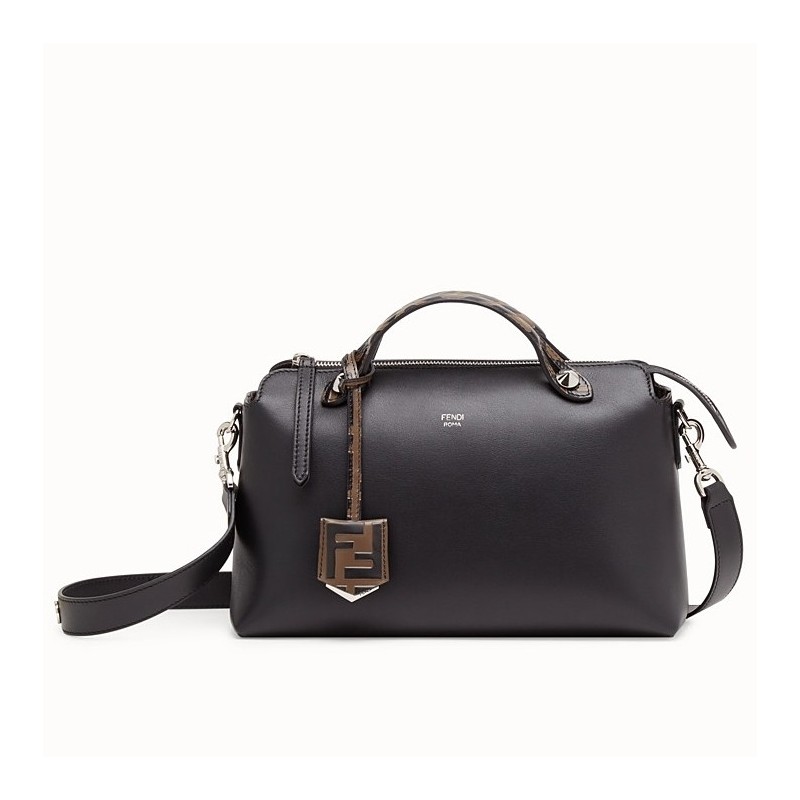 Fendi Black By The Way Medium Bag With FF Handles 640