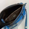 Fendi By The Way Medium Bag In Blue Suede 712