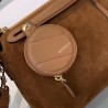 Fendi By The Way Medium Bag In Brown Suede 310