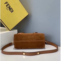 Fendi By The Way Medium Bag In Brown Suede 310