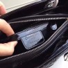 Dior Medium Lady Dior Bag In Black Patent Leather 129