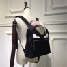 Fendi Black Bag Bugs Eyes Fox Fur Studs Backpack 737