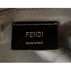 Fendi Large Backpack In FF Fabric With Nylon And Leather 525