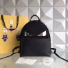 Fendi Black Large Bag Bugs Eye Inlays Backpack 613