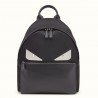 Fendi Black Large Bag Bugs Eye Inlays Backpack 613