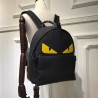 Fendi Large Bag Bugs Eyes Backpack In Roman Leather 666